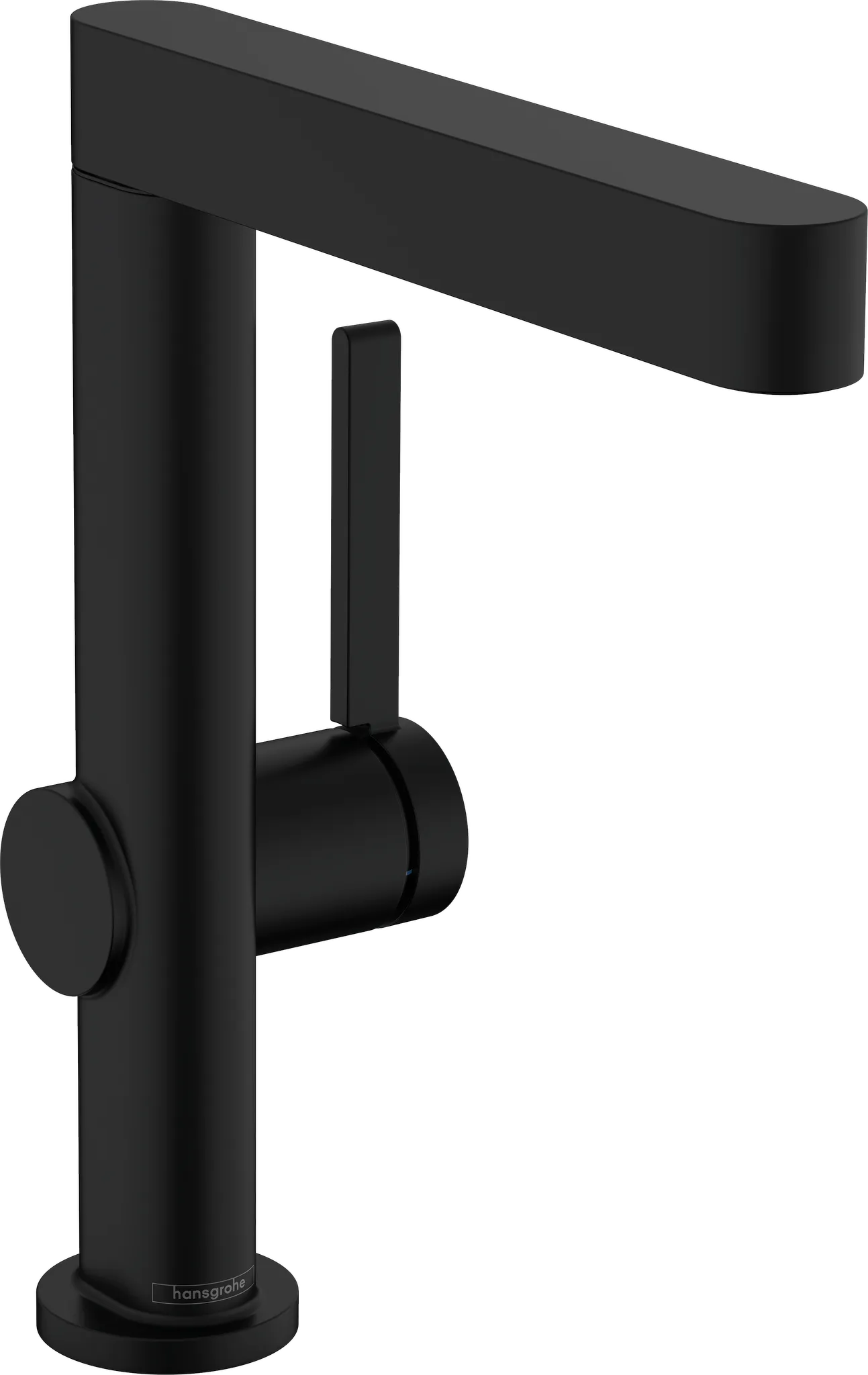 Hansgrohe Finoris Einhebel-Waschtischmischer 230 mit Schwenkauslauf, Mattschwarz Hansgrohe Finoris Einhebel-Waschtischmischer 230 mit Schwenkauslauf, Mattschwarz