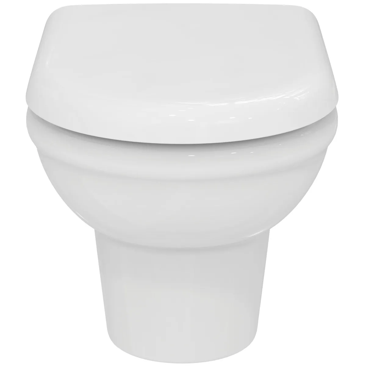 Wand-WC-Kombipaket Exacto, ohne Spülrand, mit Softclosing, 355x480x350mm, Weiß Wand-WC-Kombipaket Exacto, ohne Spülrand, mit Softclosing, 355x480x350mm, Weiß