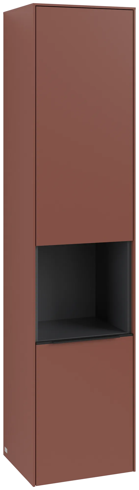 Villeroy & Boch Hochschrank mit offenem Fach „Subway 3.0“ 40 × 171 × 36,2 × 36,2 cm 2 Türen, 1 × offenes Fach, 2 × fixer Fachboden, Anschlag: links, 3 × Glasfachboden, 2 Türen, Anschlag links