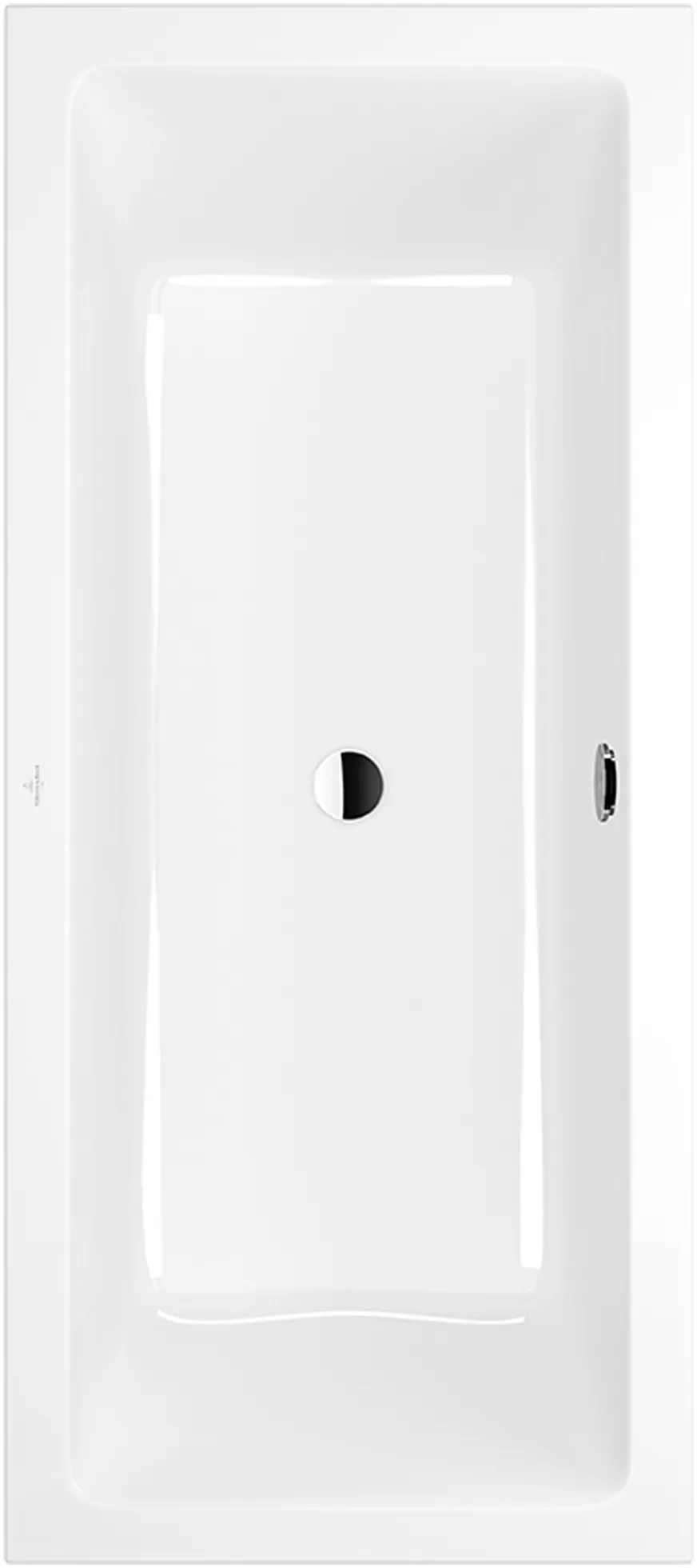 Villeroy & Boch Badewanne „Newo“ rechteck 160 × 75 cm in Weiß Alpin Villeroy & Boch Badewanne „Newo“ rechteck 160 × 75 cm in Weiß Alpin