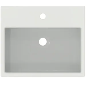 Ideal Standard Halbeinbauwaschtisch Extra, 500x420x145mm, Weiß Ideal Standard Halbeinbauwaschtisch Extra, 500x420x145mm, Weiß