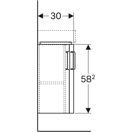 Geberit Waschtischunterschrank „Renova Comprimo“ Geberit Waschtischunterschrank „Renova Comprimo“