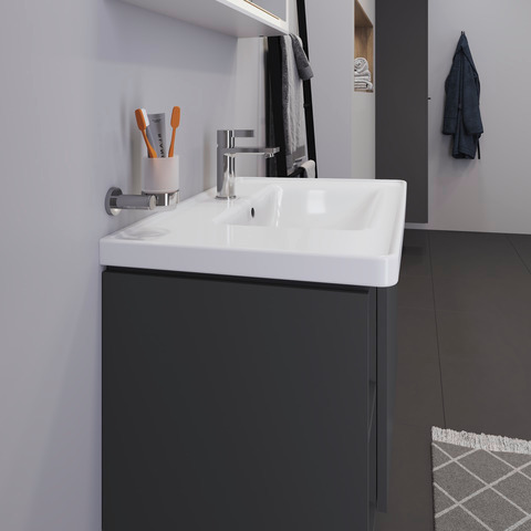 Wandwaschtisch „D-Neo“, mit Überlauf, Hahnlochposition mittig