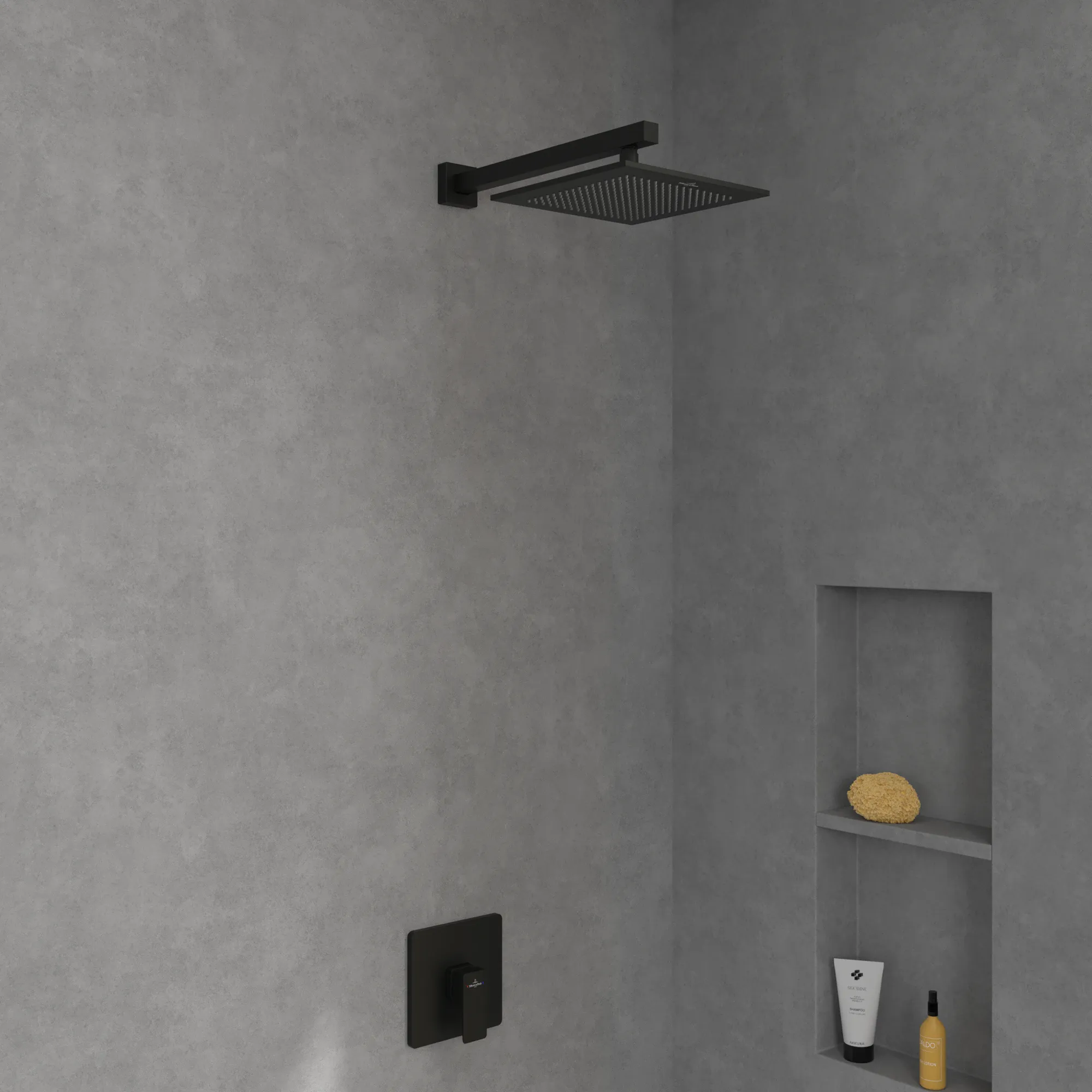 Einhand-Unterputz-Armatur „Subway 3.0“ 5,1 cm in Matt Black Einhand-Unterputz-Armatur „Subway 3.0“ 5,1 cm in Matt Black