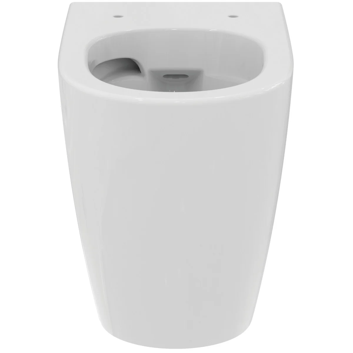 Ideal Standard Standtiefspül-WC i.life O in Weiß – moderne Toilette mit kompaktem Design und praktischen Einbaumaßen