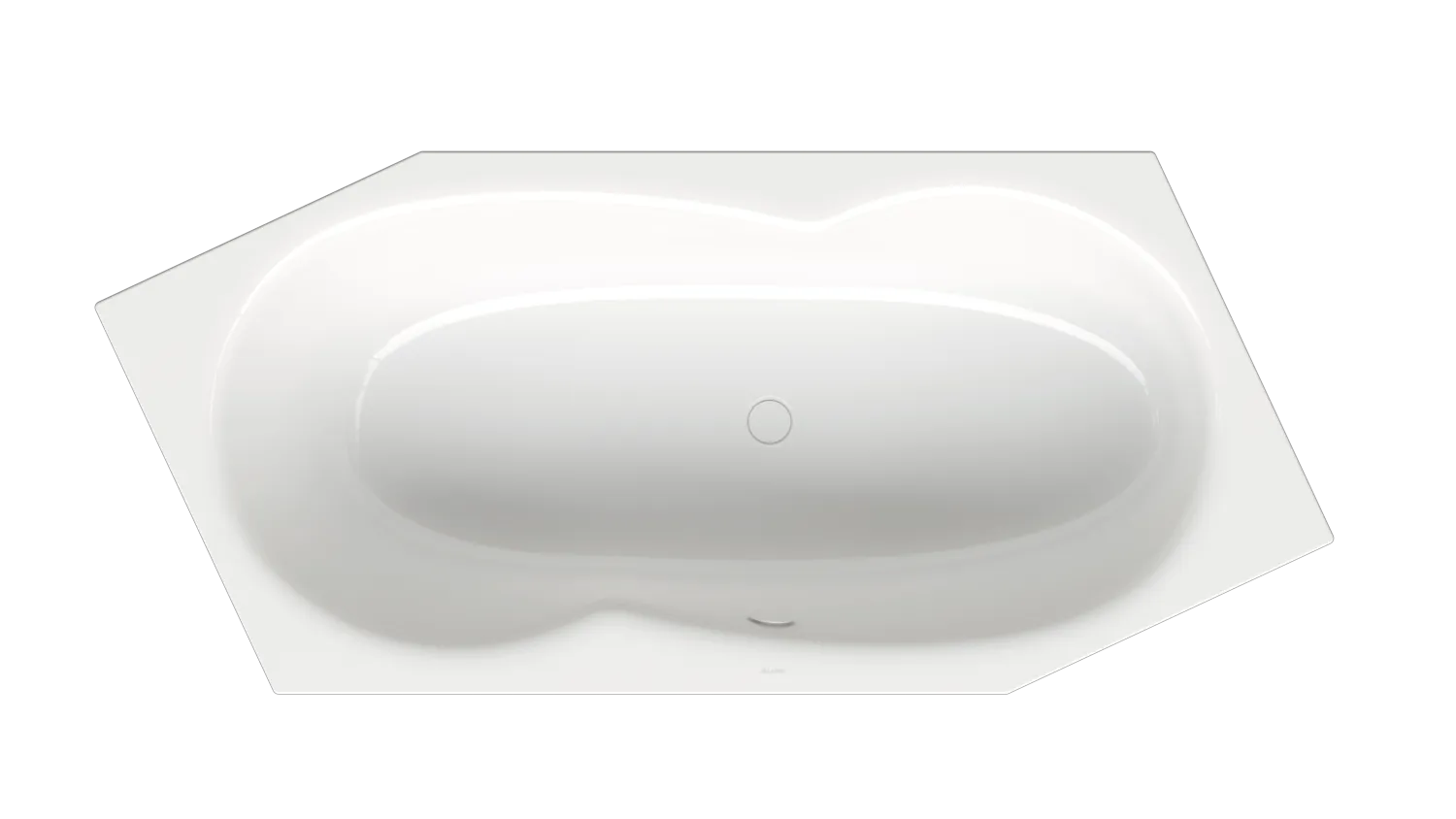 Bette Badewanne BW Sonstige Sechseck Starwhite 2060x900x450 mm Einbau 2-Sitzer