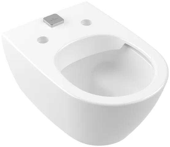 Wand-Tiefspül-WC DirectFlush „Subway 2.0“ 37 × 36,5 × 56 cm, ohne Spülrand, Abgang waagerecht