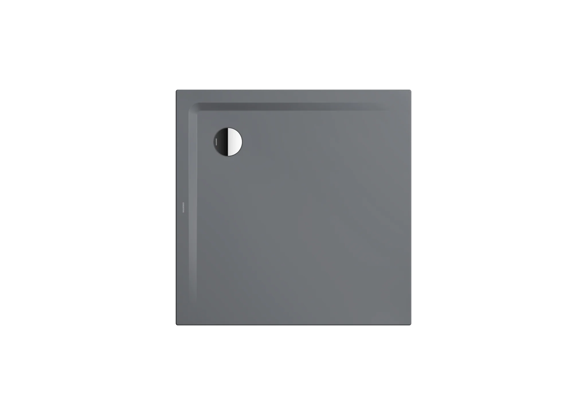 Kaldewei SUPERPLAN Duschfläche mit Wannenträger, 1200x1200 mm, cool grey 70, Secure Plus Antislip, 25 mm tief Kaldewei SUPERPLAN Duschfläche mit Wannenträger, 1200x1200 mm, cool grey 70, Secure Plus Antislip, 25 mm tief