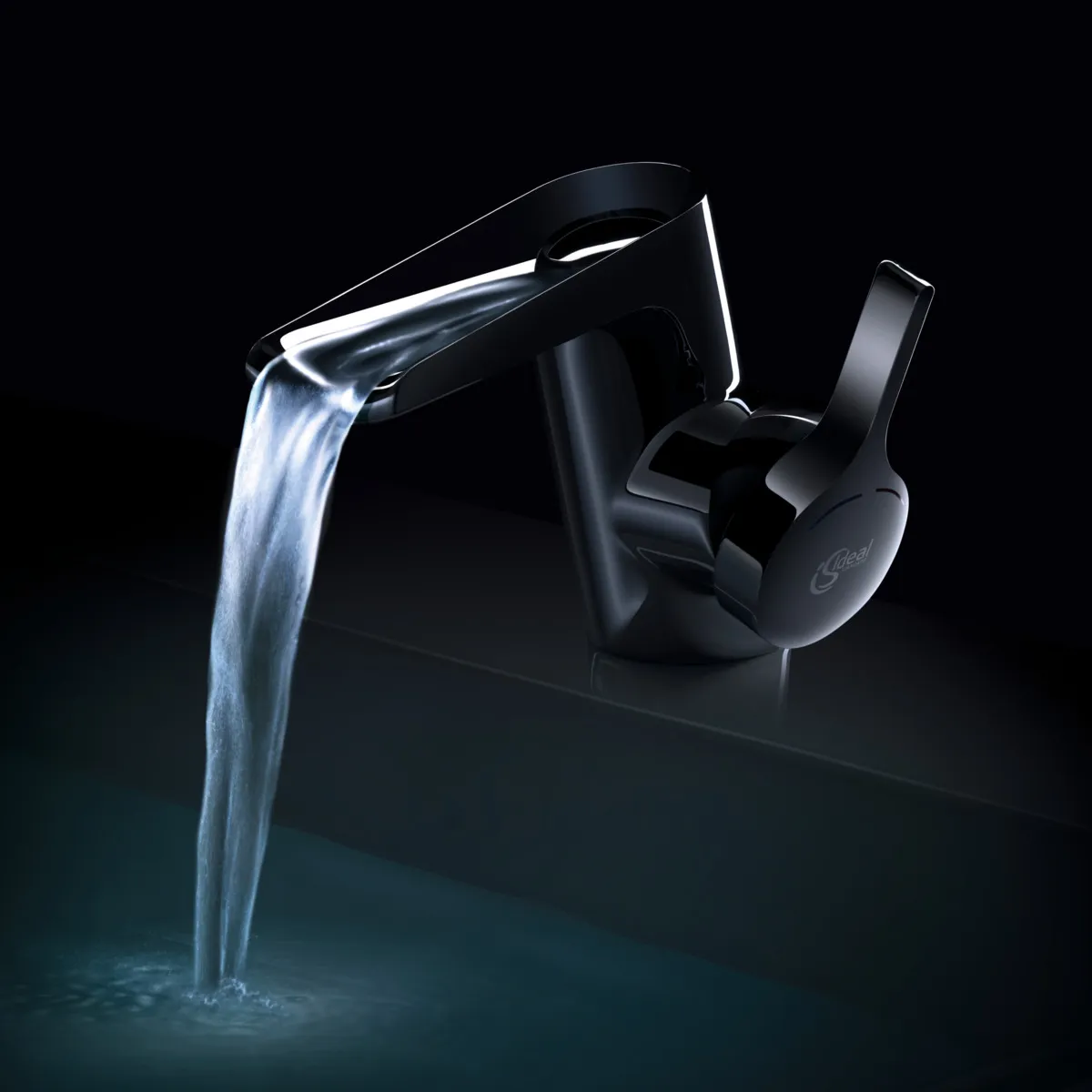 Ideal Standard Waschtischarmatur Melange, Wasserfall, Chrom Ideal Standard Waschtischarmatur Melange, Wasserfall, Chrom