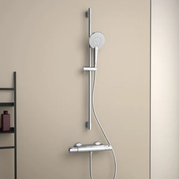 Brausethermostat Aufputz Ceratherm T50 mit Ablage Chrom Brausethermostat Aufputz Ceratherm T50 mit Ablage Chrom