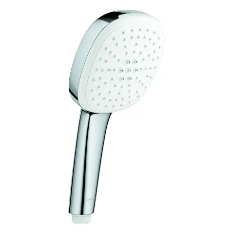 Handbrause Tempesta Cube 110 26746_3, 2 Strahlarten: Rain/Jet, Water Saving, maximaler Durchfluss (bei 3 bar): 8.5 l/min, chrom Handbrause Tempesta Cube 110 26746_3, 2 Strahlarten: Rain/Jet, Water Saving, maximaler Durchfluss (bei 3 bar): 8.5 l/min, chrom