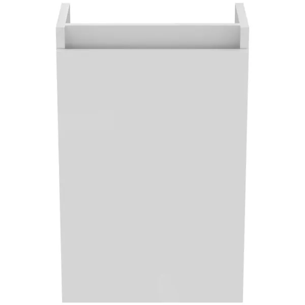 Ideal Standard Handwaschbeckenunterschrank Eurovit+ 1 Tür links 354x202x550mm Hochglanz weiß Ideal Standard Handwaschbeckenunterschrank Eurovit+ 1 Tür links 354x202x550mm Hochglanz weiß