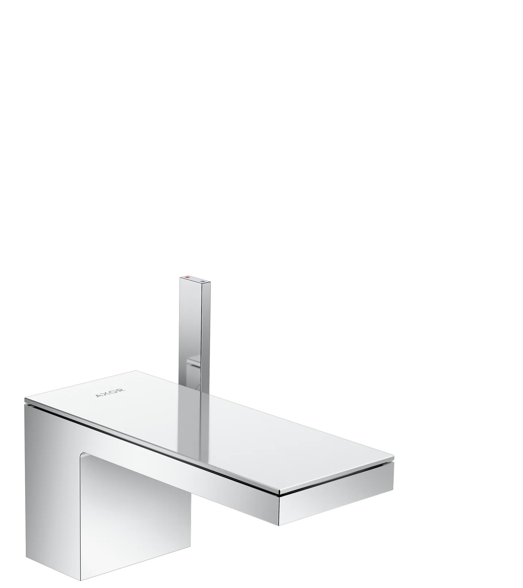 Hansgrohe AXOR MyEdition Einhebel-Waschtischmischer 70 mit Push-Open Ablaufgarnitur ohne Platte, Chrom Hansgrohe AXOR MyEdition Einhebel-Waschtischmischer 70 mit Push-Open Ablaufgarnitur ohne Platte, Chrom