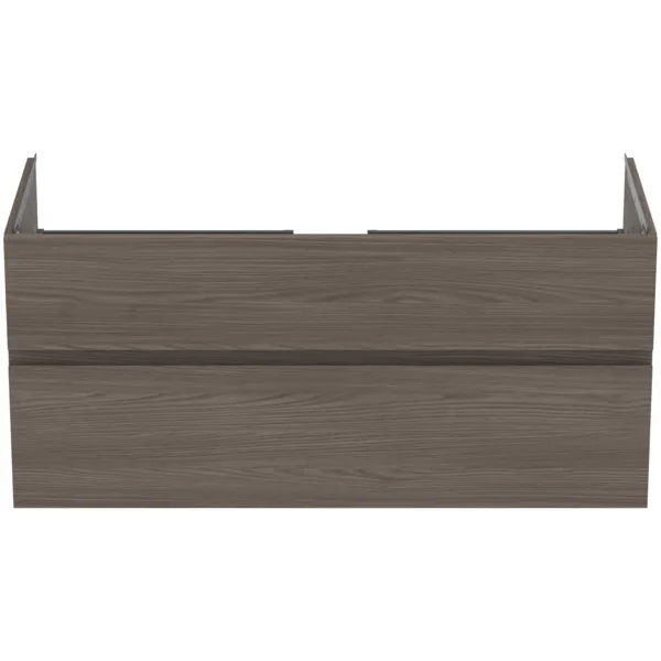 Ideal Standard Waschtischunterschrank „Finesse“ 120 × 55 × 50,5 cm Ulme dunkel