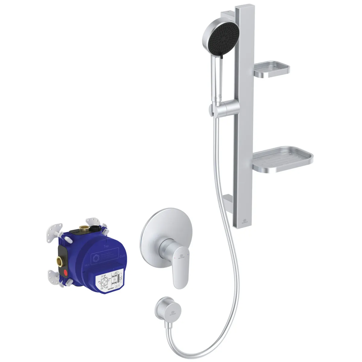 Ideal Standard Cerafine O Armaturen-Paket Silver Ideal Standard Cerafine O Armaturen-Paket Silver