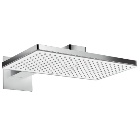 Kopfbrause Rainmaker Select 460 1jet EcoSmart weiss/chrom mit Brausearm 450mm Kopfbrause Rainmaker Select 460 1jet EcoSmart weiss/chrom mit Brausearm 450mm