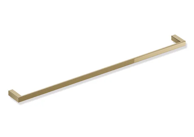 Badetuchhalter, Edelstahl, PVD, Breite 800 mm, Höhe 20 mm, Tiefe 70 mm, in Farbe CK (Messing glänzend) Badetuchhalter, Edelstahl, PVD, Breite 800 mm, Höhe 20 mm, Tiefe 70 mm, in Farbe CK (Messing glänzend)
