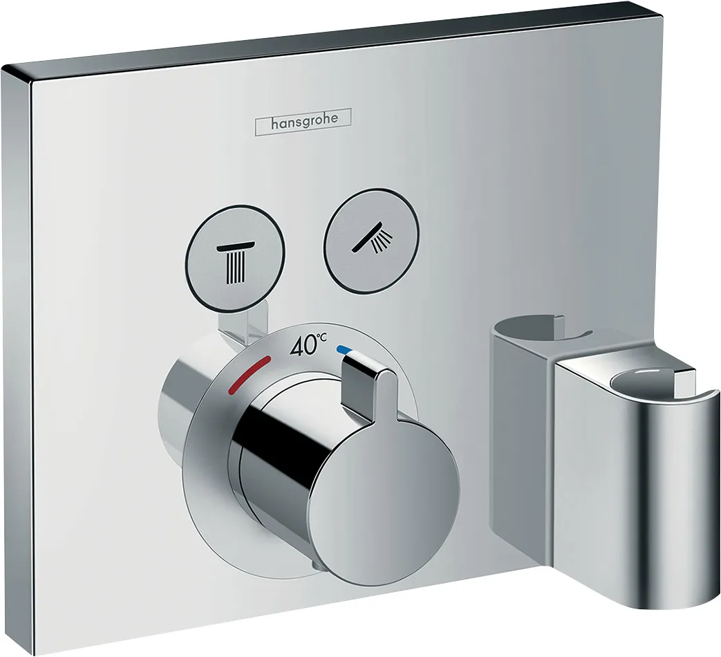 Thermostat Unterputz ShowerSelect FS 2 Verbraucher chrom m.Fixfit u.Porter