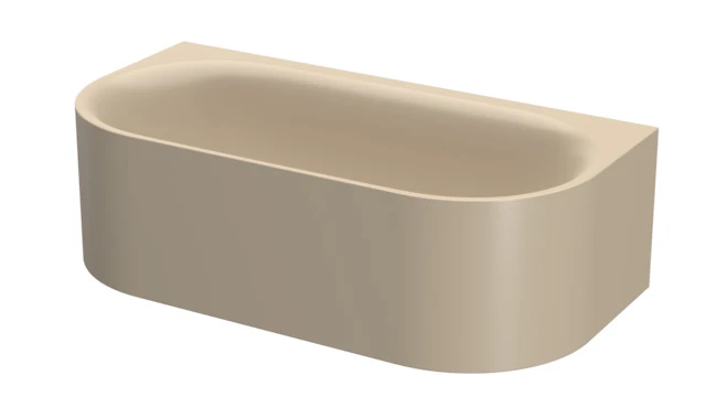 Bette BetteSilhouette Badewanne Lux Oval I Silhouette, 1900 x 950 mm, Sand, glasierter Titan-Stahl, 2-Sitzer, Randhöhe 575 mm Bette BetteSilhouette Badewanne Lux Oval I Silhouette, 1900 x 950 mm, Sand, glasierter Titan-Stahl, 2-Sitzer, Randhöhe 575 mm