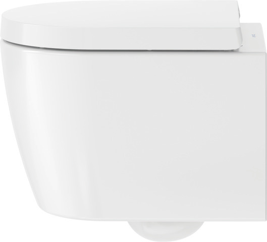 Duravit WC-Sitz Compact „ME by Starck“ 37,4 × 43,8 × 5,1 cm in Weiß Hochglanz