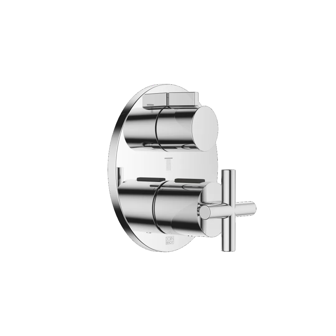 Dornbracht Tara UP-Thermostat mit Dreiwege-Mengenregulierung Chrom Dornbracht Tara UP-Thermostat mit Dreiwege-Mengenregulierung Chrom