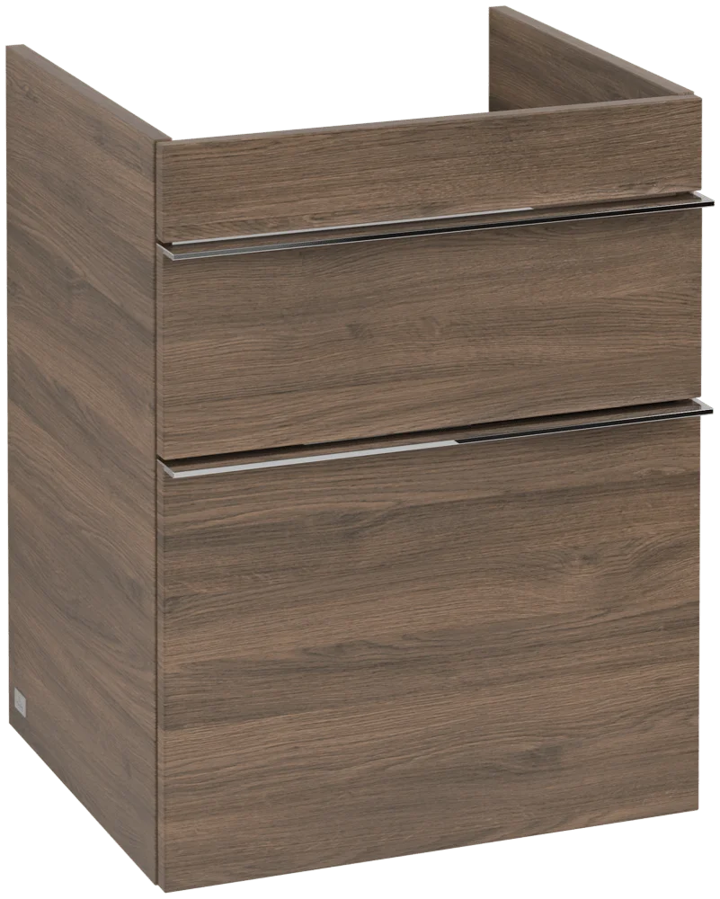 Villeroy & Boch Waschbeckenunterschrank Venticello, Arizona Oak, 466x590x425 mm, Eckig, SoftClosing, 1 Waschbecken Villeroy & Boch Waschbeckenunterschrank Venticello, Arizona Oak, 466x590x425 mm, Eckig, SoftClosing, 1 Waschbecken
