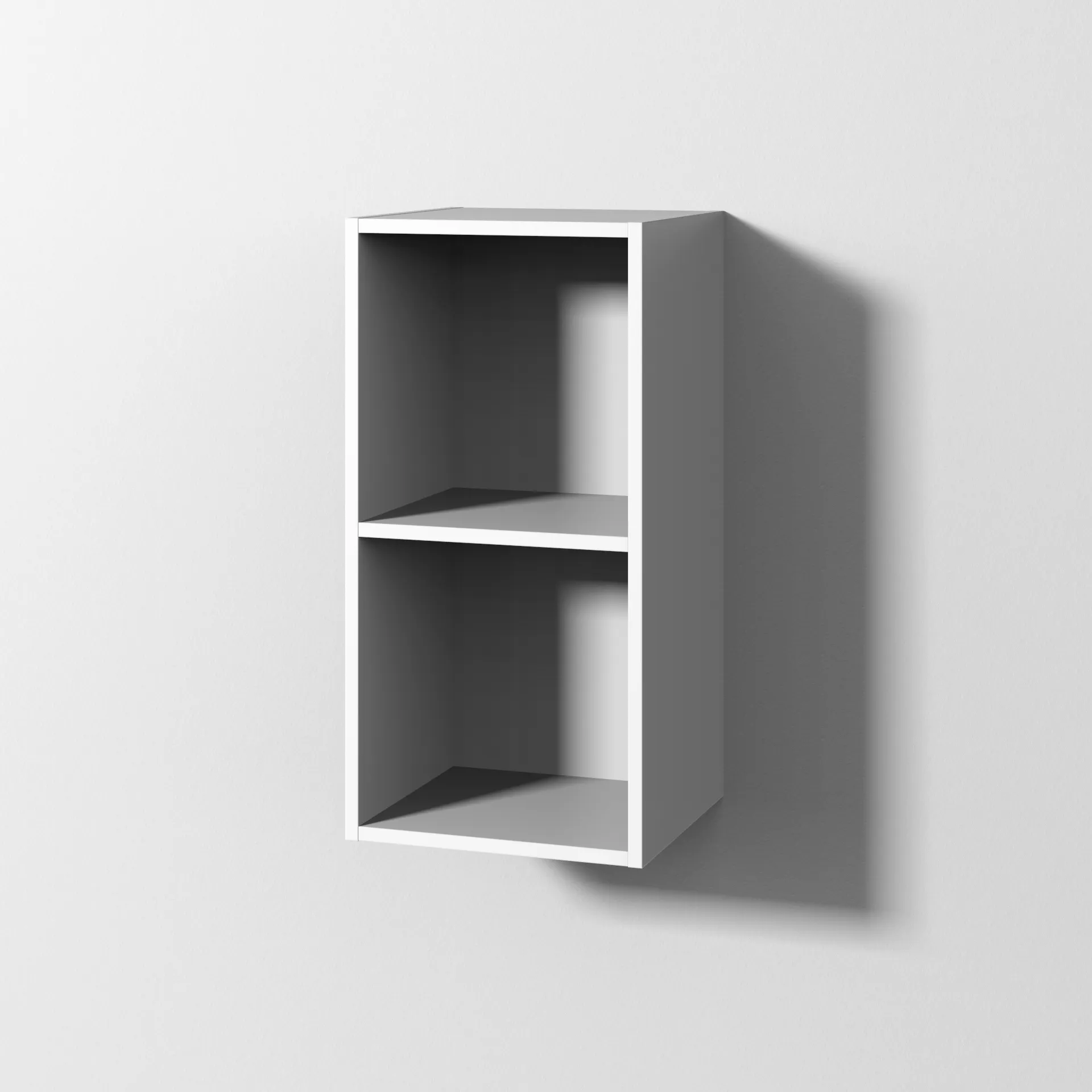 Sanipa Regalmodul „Cubes“ 350 × 700 × 328 mm in Weiß-Soft