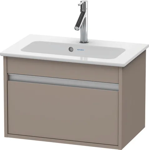 Duravit Waschtischunterschrank wandhängend „Ketho“ 60 × 41 × 38,5 cm Basalt Matt Duravit Waschtischunterschrank wandhängend „Ketho“ 60 × 41 × 38,5 cm Basalt Matt