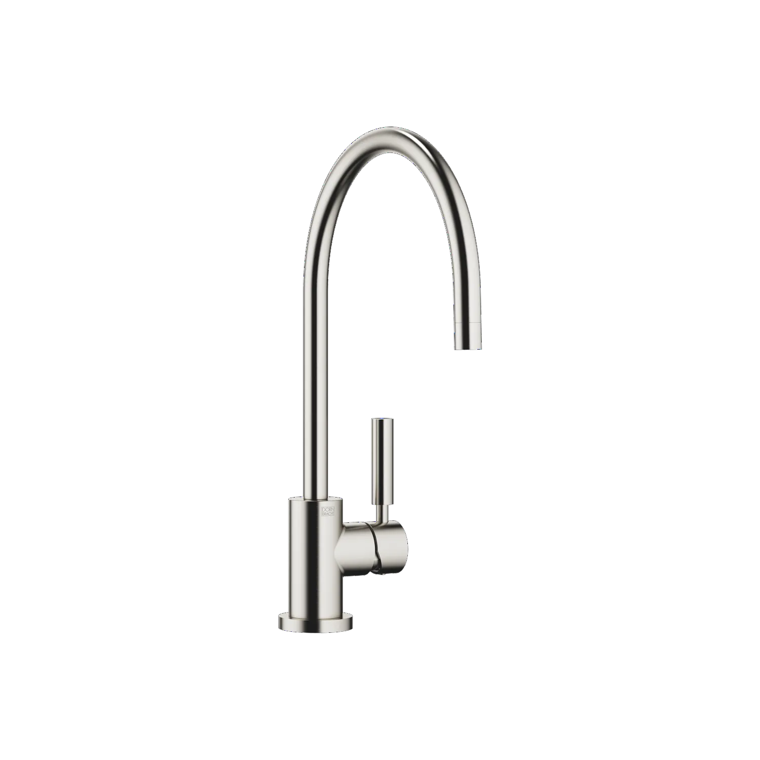 Dornbracht TARA Einhebelmischer für Spül-/ Profibrause - Ausladung 235 mm schwenkbarer Auslauf 360Grad luftangereicherter Strahl Armaturenhöhe 400 mm