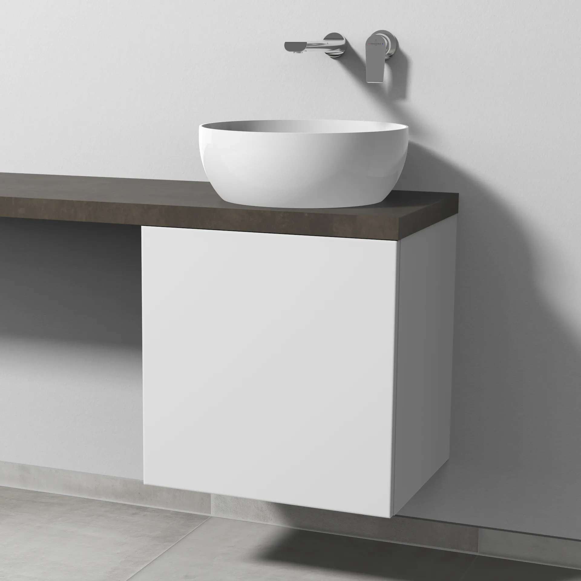 Sanipa Waschtischunterschrank „2morrow“ 500 × 510 × 420 mm in Weiß-Soft