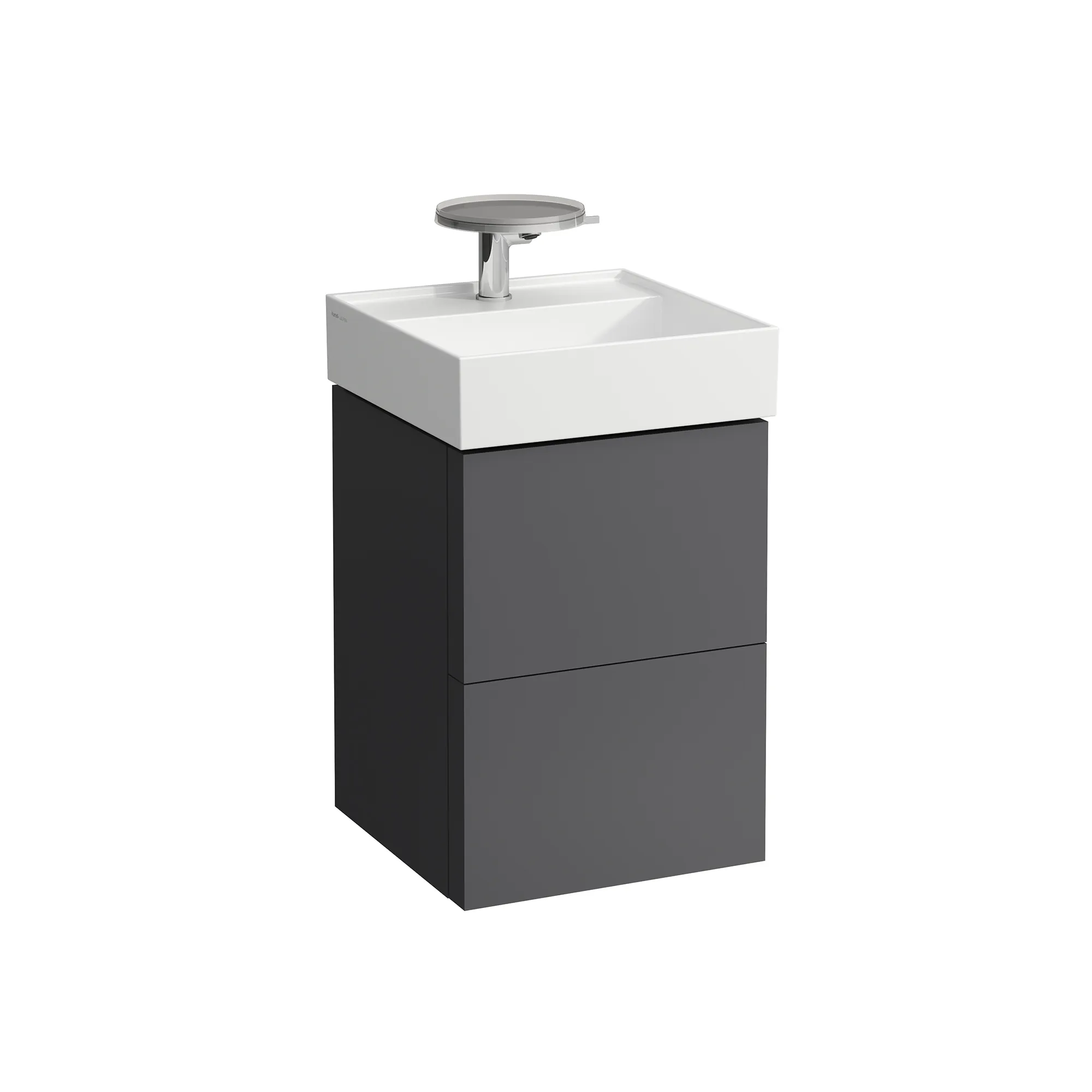 Laufen Waschtischunterbau „Kartell“ 450 × 600 × 440 mm Schiefergrau Laufen Waschtischunterbau „Kartell“ 450 × 600 × 440 mm Schiefergrau