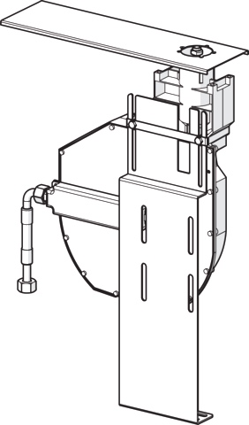 HA Rollbox für Schlauch HANSA 5306 mit Grundplatte