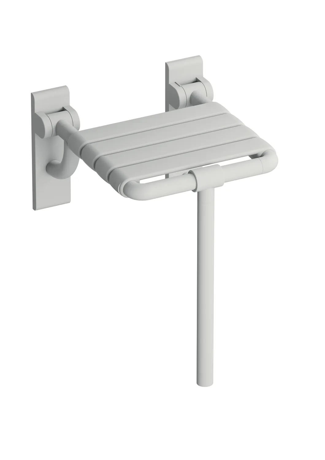 HEWI Klappsitz der Serie 801, matt, 378x414 mm HEWI Klappsitz der Serie 801, matt, 378x414 mm