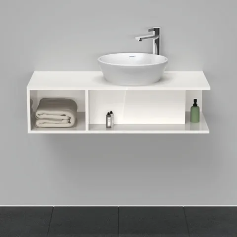 Duravit Waschtischunterschrank wandhängend „D-Neo“ 100 × 26 × 48 cm Weiß Hochglanz Duravit Waschtischunterschrank wandhängend „D-Neo“ 100 × 26 × 48 cm Weiß Hochglanz