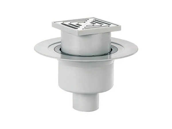 Bodenablauf 61 HT/KE, DN 100, 150 x 150 mm