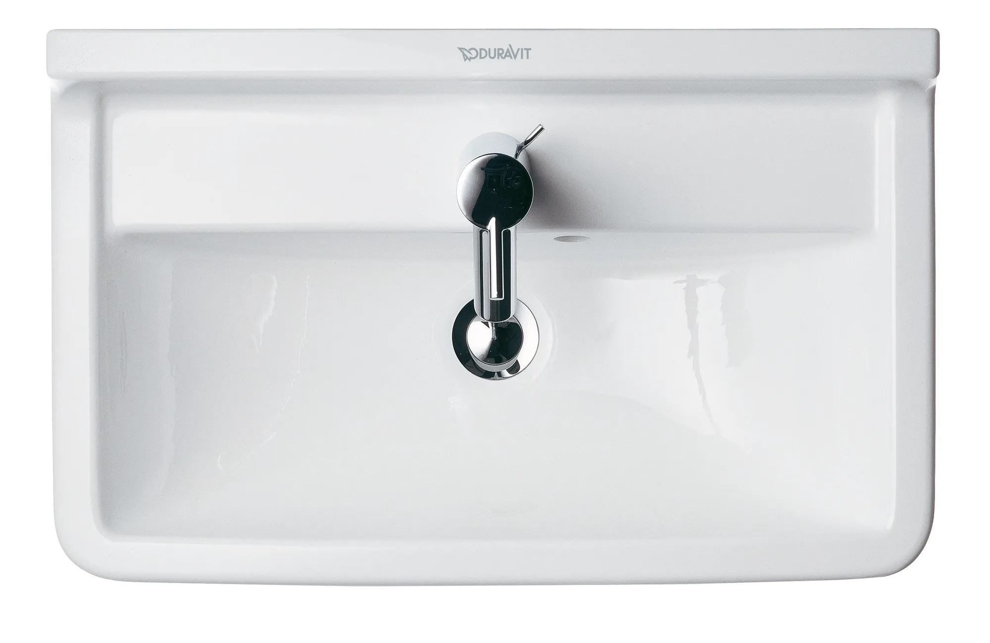 Wandwaschtisch „Starck 3“, mit Überlauf, Hahnlochposition mittig Wandwaschtisch „Starck 3“, mit Überlauf, Hahnlochposition mittig
