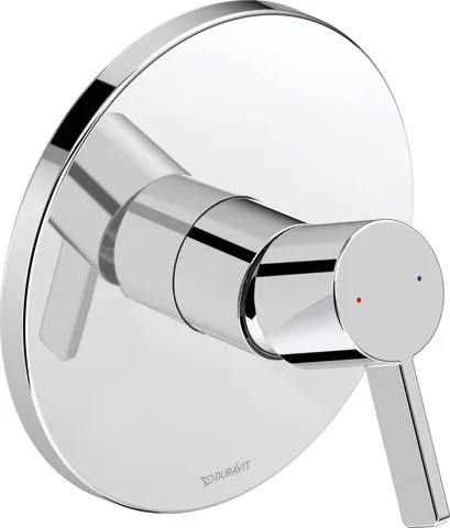 Duravit Einhand-Unterputz-Armatur „D-Neo“ in Chrom Duravit Einhand-Unterputz-Armatur „D-Neo“ in Chrom