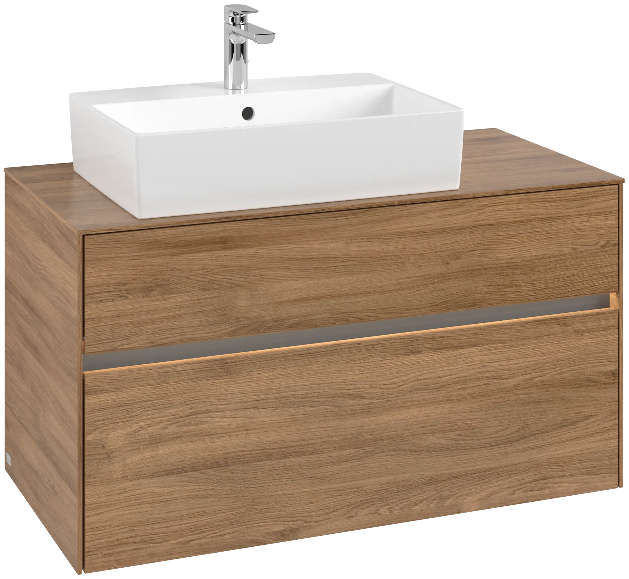 Villeroy & Boch Collaro Waschbeckenunterschrank C126B0, 1000x548x500mm, Kansas Oak
