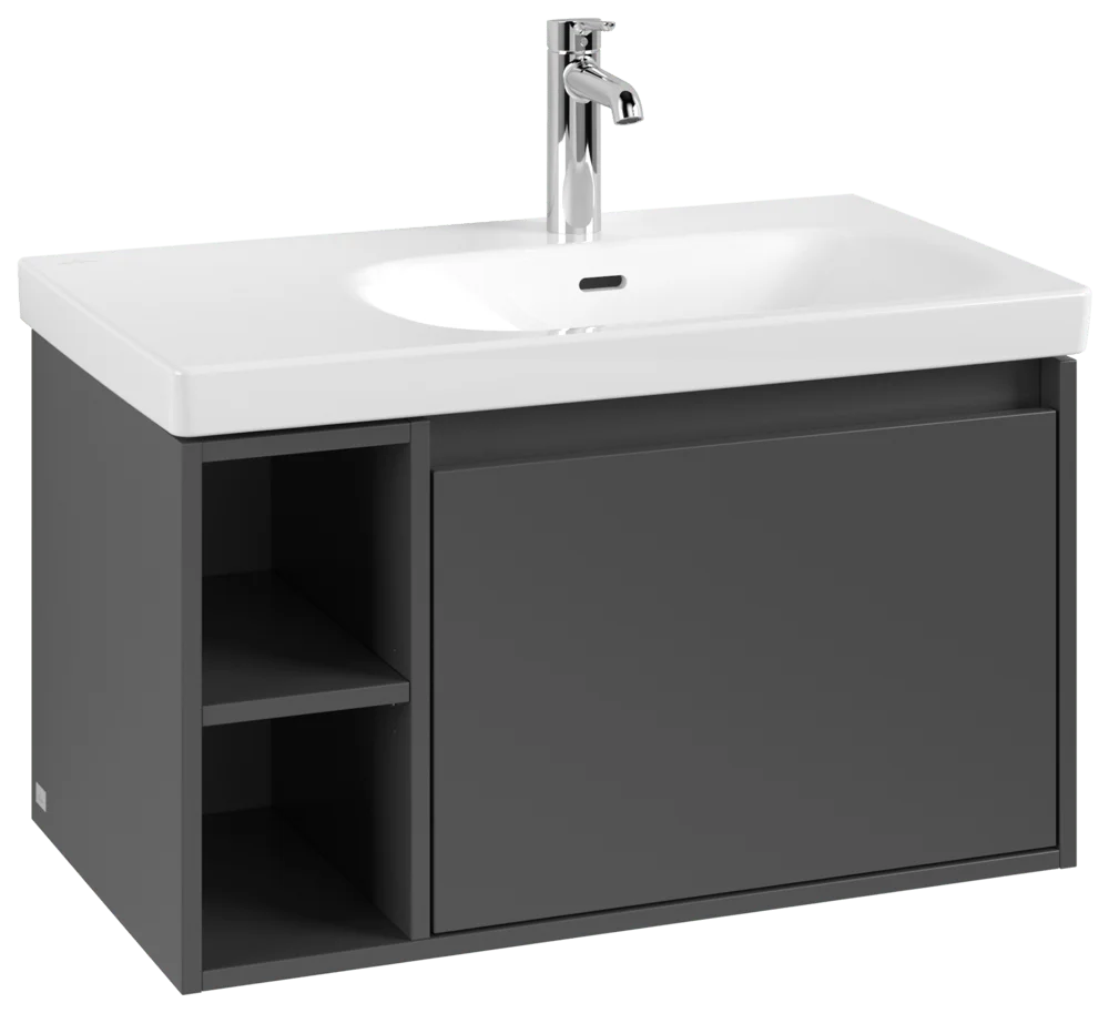 Villeroy & Boch Skyla Waschbeckenunterschrank C78700, Graphite, 772x436x439 mm