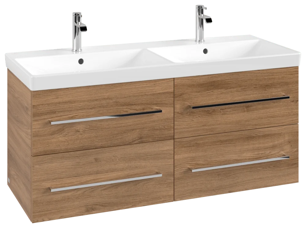 Villeroy & Boch Avento Unterschrank für Unterbauwaschbecken 1180x514x484mm Kansas Oak