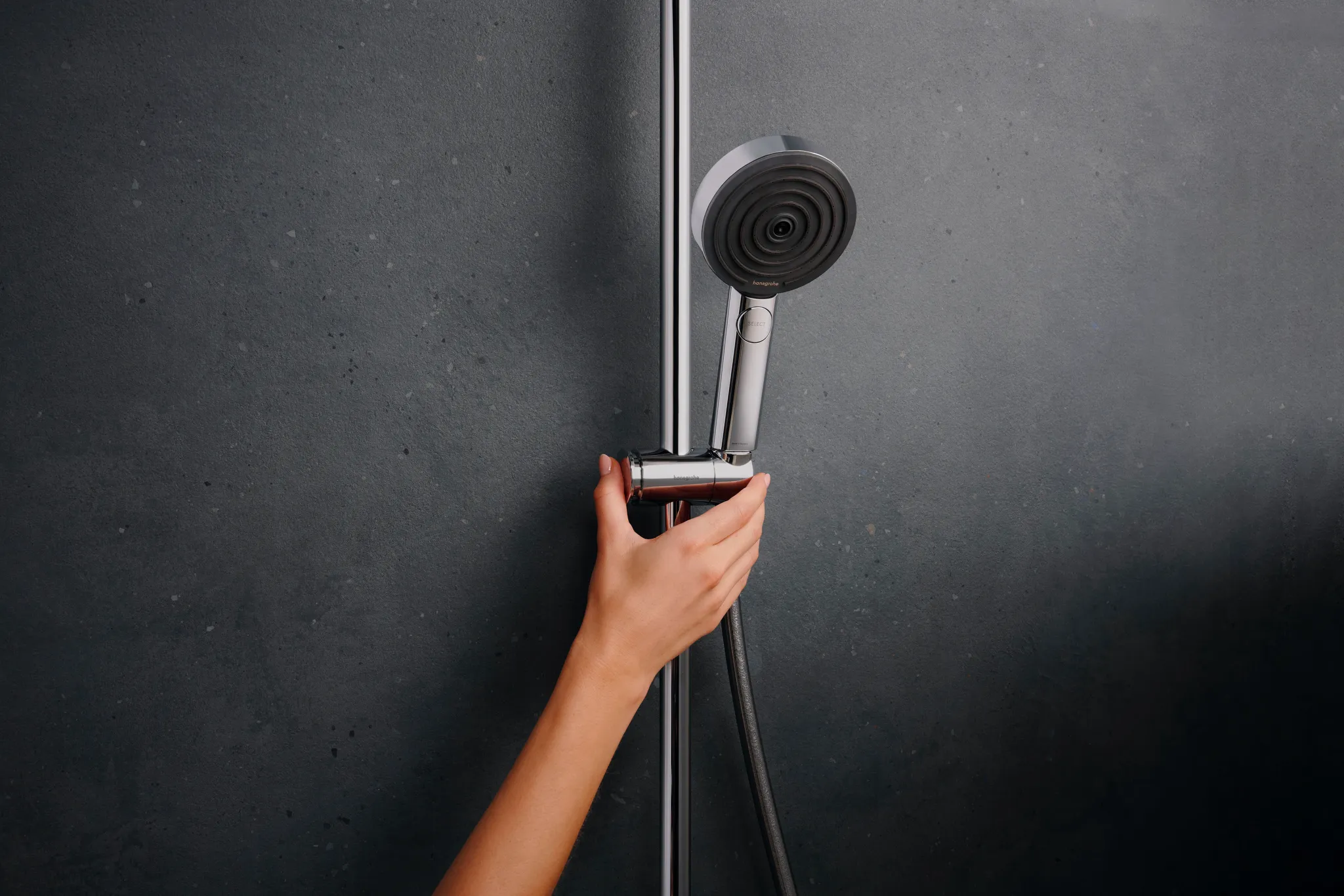 Hansgrohe Pulsify S Puro Showerpipe 260 1jet EcoSmart mit Ecostat Fine und Handbrause 3jet, Chrom Hansgrohe Pulsify S Puro Showerpipe 260 1jet EcoSmart mit Ecostat Fine und Handbrause 3jet, Chrom