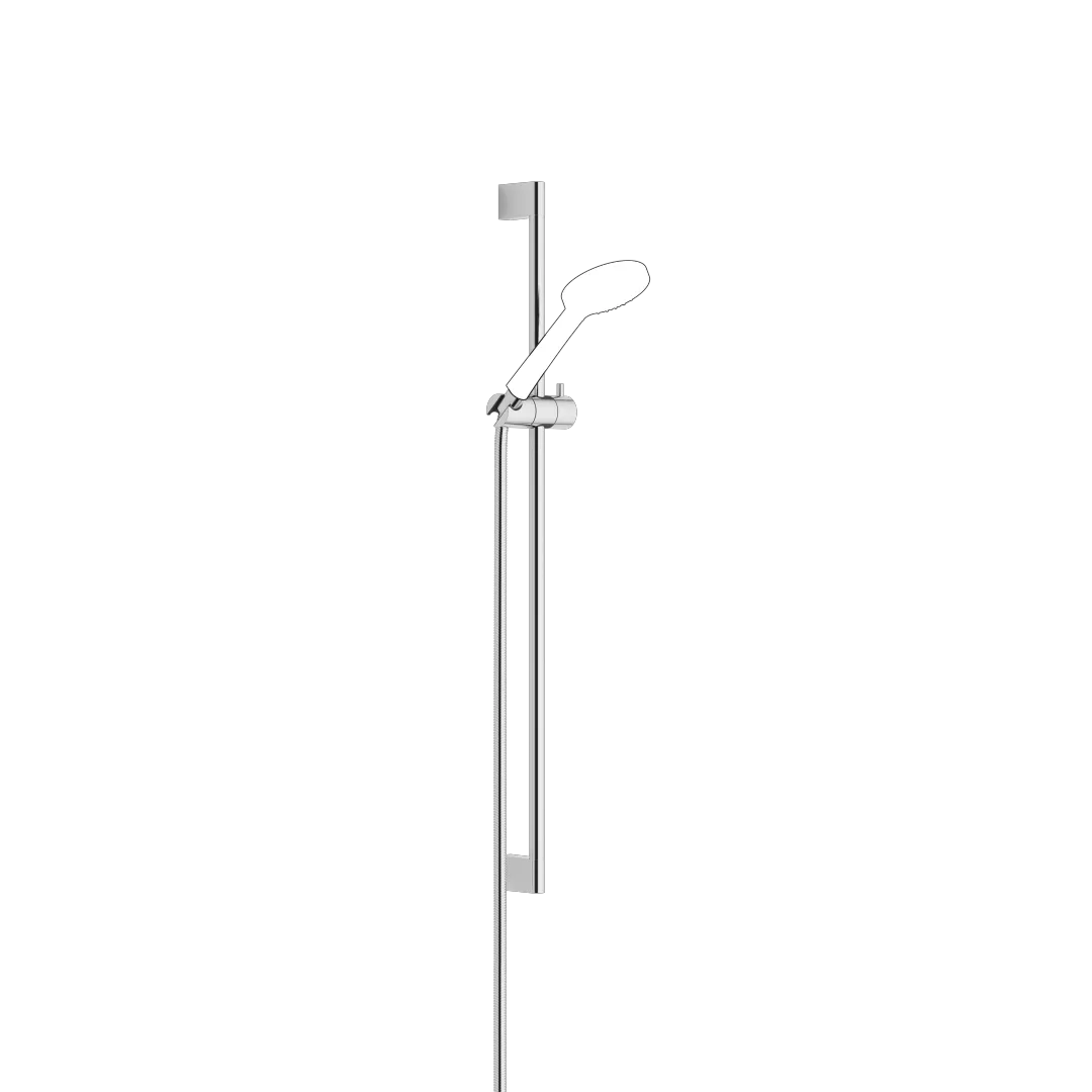 Dornbracht Duschgarnitur SERIENNEUTRAL Chrom, 1750 mm Brauseschlauch mit Verdrehschutz, Rohrdurchmesser 18 mm Dornbracht Duschgarnitur SERIENNEUTRAL Chrom, 1750 mm Brauseschlauch mit Verdrehschutz, Rohrdurchmesser 18 mm
