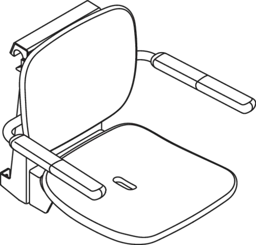 Einhängesitz „Serie 802 LifeSystem“ in Anthrazit glänzend / Anthrazit matt Einhängesitz „Serie 802 LifeSystem“ in Anthrazit glänzend / Anthrazit matt