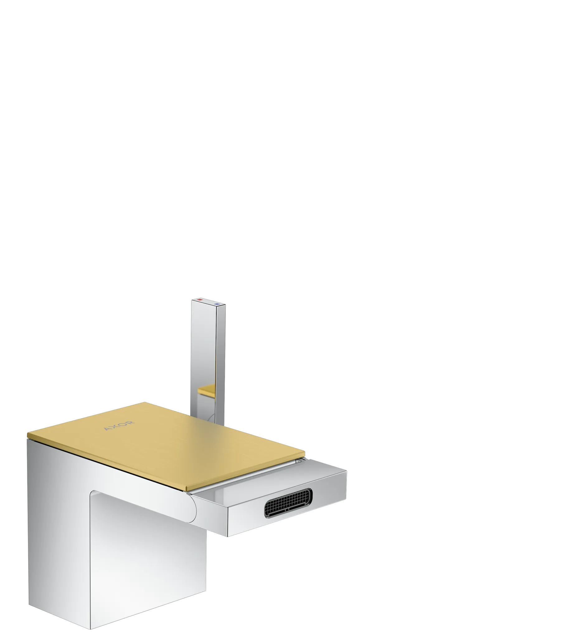 Hansgrohe AXOR MyEdition Einhebel-Bidetmischer mit Push-Open Ablaufgarnitur, Chrom Hansgrohe AXOR MyEdition Einhebel-Bidetmischer mit Push-Open Ablaufgarnitur, Chrom