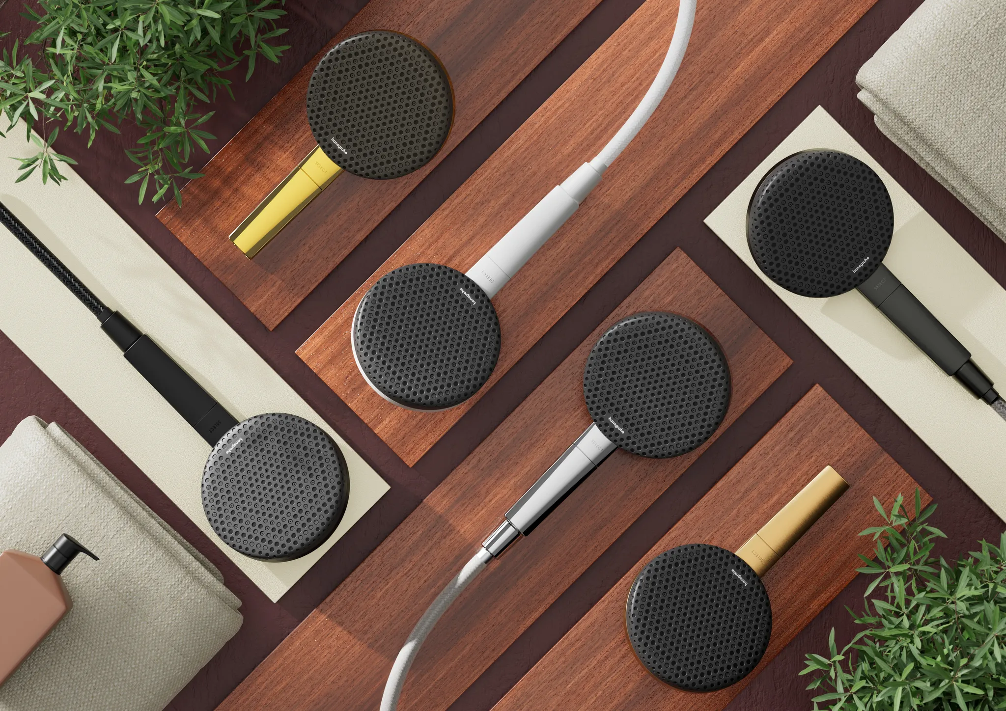 Handbrause „Raindance Alive Select“ 0 l/min in Brushed Black Chrome Handbrause „Raindance Alive Select“ 0 l/min in Brushed Black Chrome