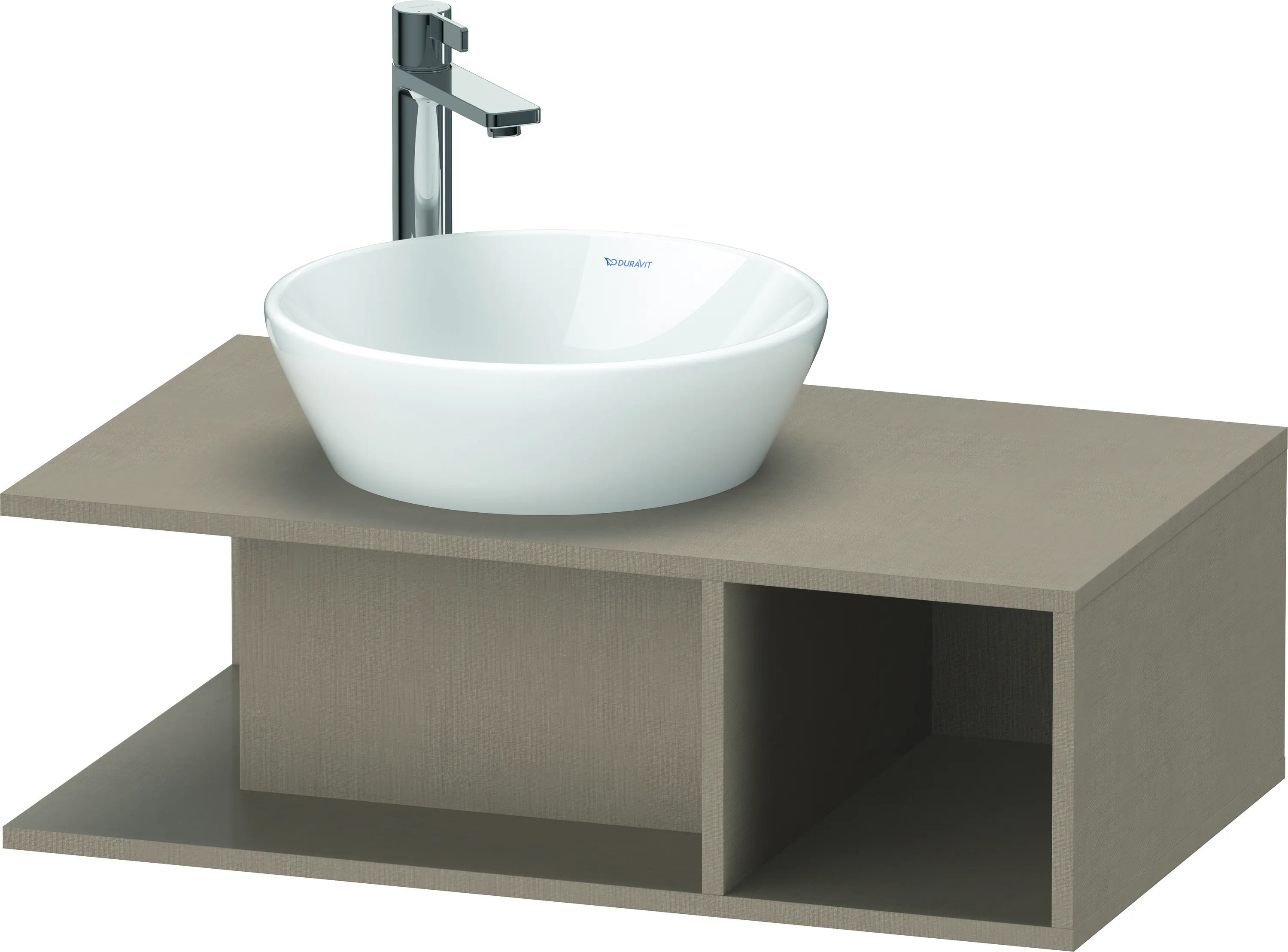 Duravit Waschtischunterschrank wandhängend „D-Neo“ 80 × 26 × 48 cm Leinen Duravit Waschtischunterschrank wandhängend „D-Neo“ 80 × 26 × 48 cm Leinen