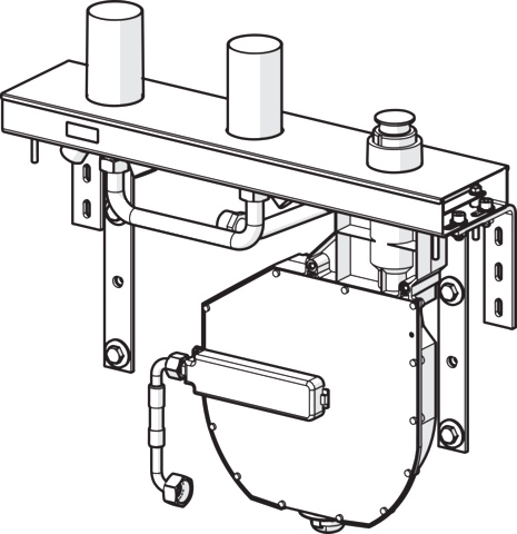 HA UP-Rohbauset Bade- und Brausearmatur HANSACOMPACT 4.0 Kartusche 5307 DN20