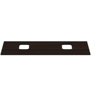 Waschtischplatte i.life B je ein Ausschnitt rechts und links für zwei Schalen 1202x507x18mm Weiß matt Waschtischplatte i.life B je ein Ausschnitt rechts und links für zwei Schalen 1202x507x18mm Weiß matt