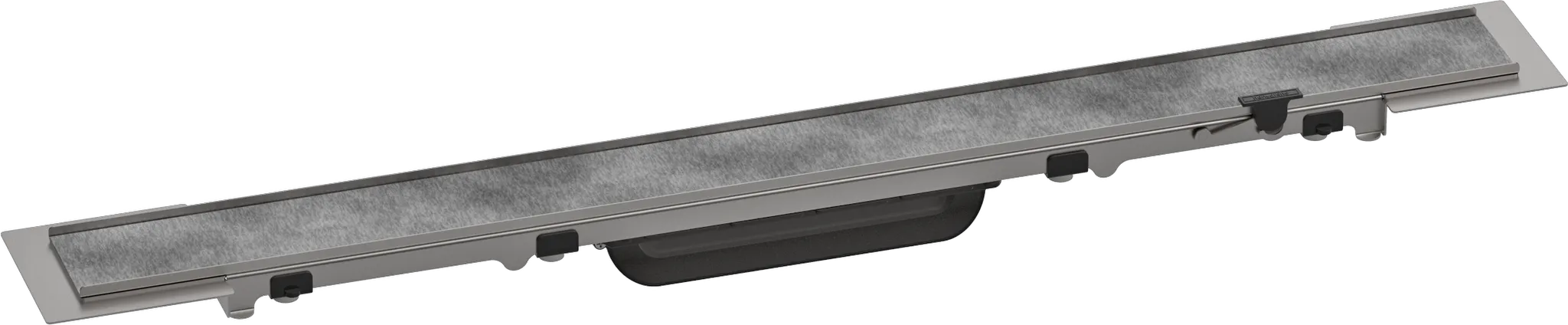 RainDrain Rock Duschrinne 600 mm kürzbar und befliesbar RainDrain Rock Duschrinne 600 mm kürzbar und befliesbar