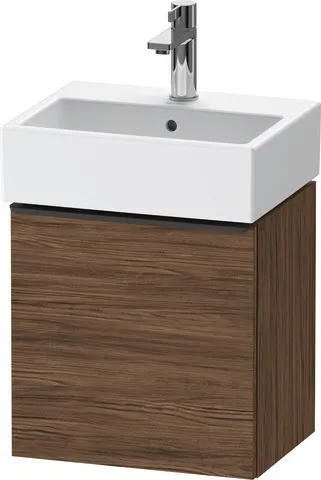 Duravit Waschtischunterschrank wandhängend „D-Neo“ 43,4 × 44 × 32,2 cm in Nussbaum Dunkel